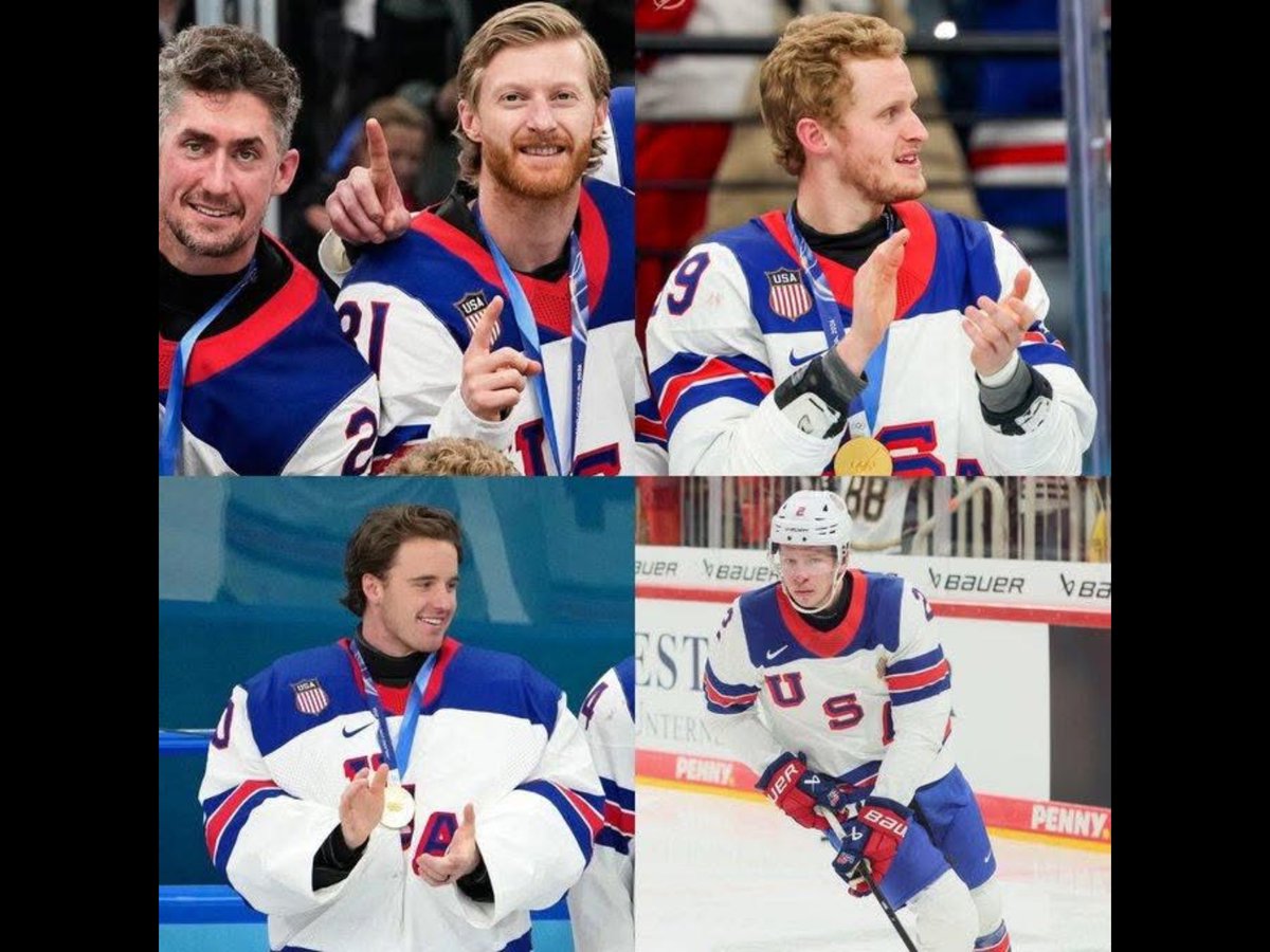 charise_lee's tweet image. BREAKING: At least five US men’s hockey team members have declined Trump’s White House invitation, including Jake Guentzel, Brock Nelson, Jake Oettinger, Kyle Connor, and Jackson Lacombe.