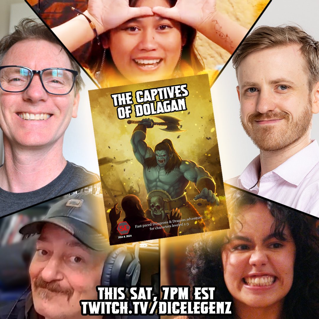 In three days time, I get to play my favorite character of all time - Snicklegrick, the Svirfneblin Cleric of Gelf in...
The Captives of Dolagan Miniseries
Episode 1: Saturday
Streaming on twitch.tv/DiceLegenz
Kickstarter Link: kickstarter.com/projects/dicel…