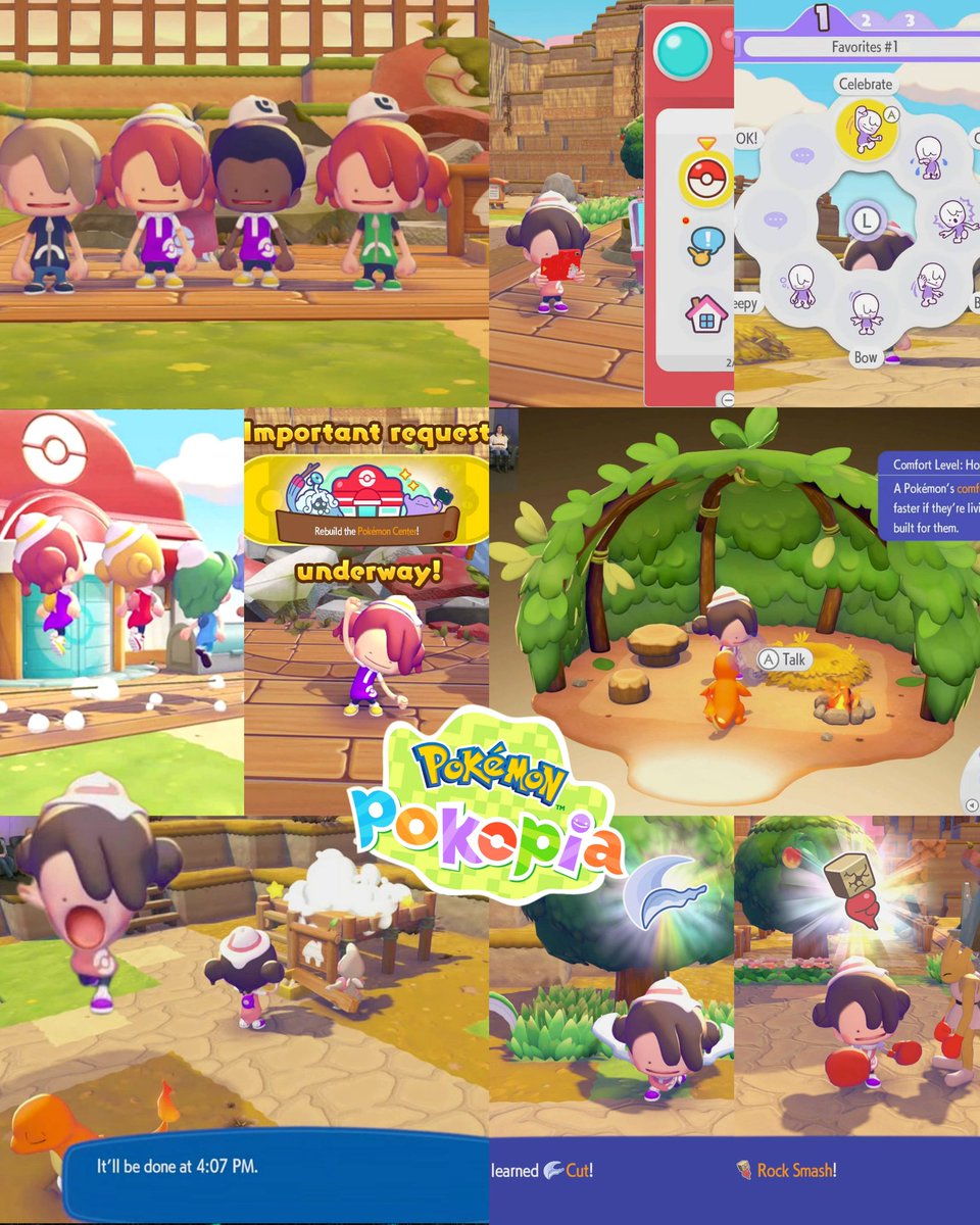 MentalistGirl's tweet photo. Ya sabía que lo quería pero ahora más aún! Que maravilla de juego ✨️

Me fascina el juego con amigos, la construcción, la manera en la que haces las acciones como cortar, romper etc mediante habilidades pokemon, el modo foto, la decoración...

#PokemonPokopia #NintendoTreeHouse https://t.co/IAmLDcujfW