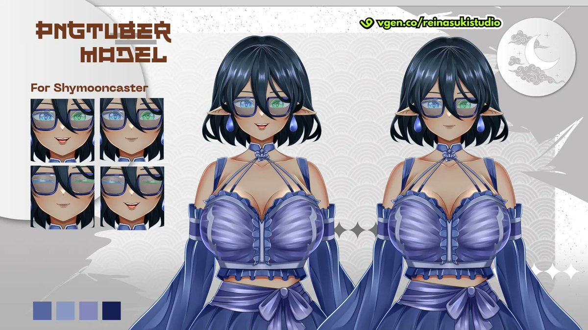 Shymooncaster (Elf Vtuber) tweet media