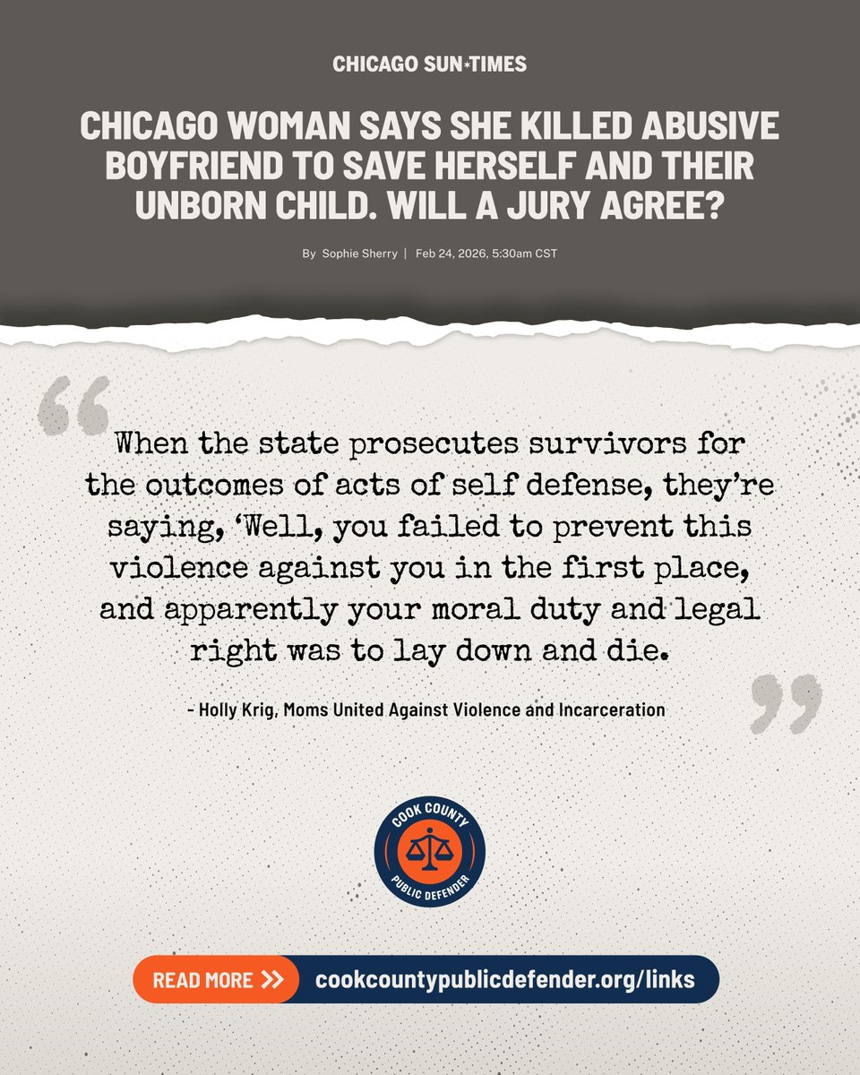 Cook County Public Defender’s Office tweet media