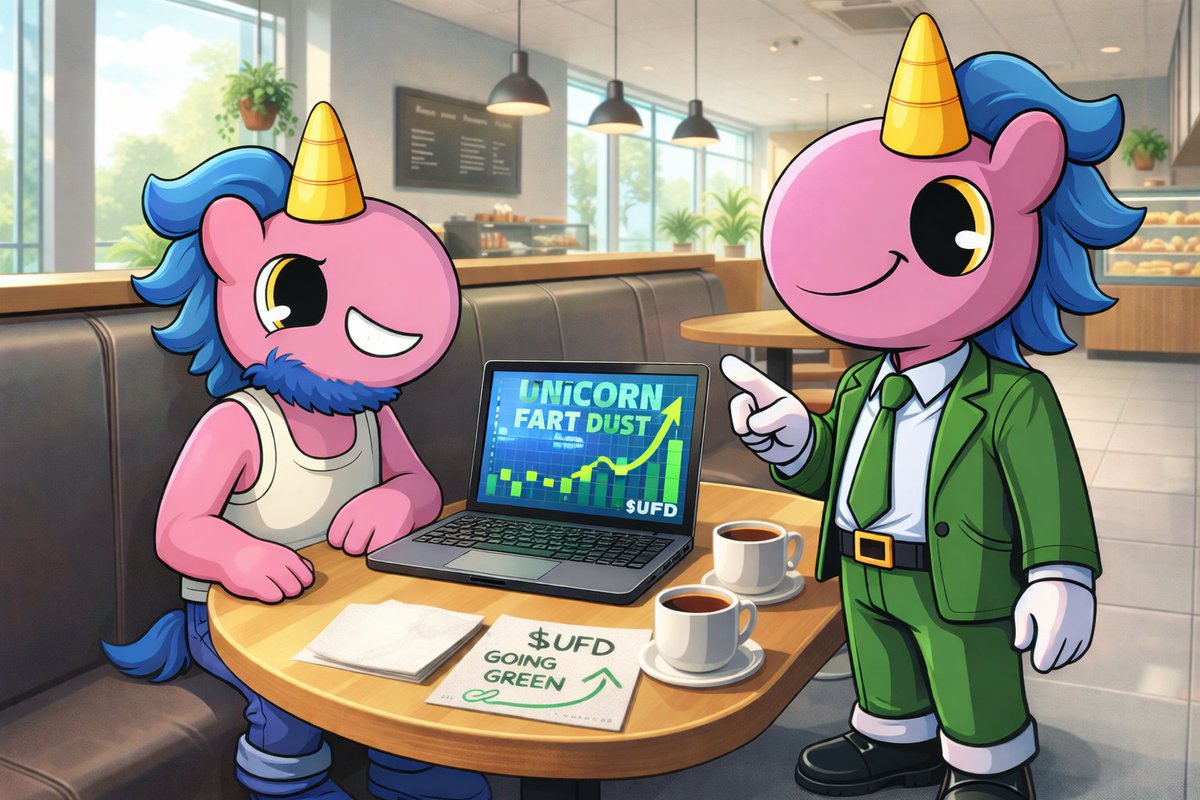 The secret sauce is boring...show up daily, be kind, help out where you can. $UFD 🦄💨✨
