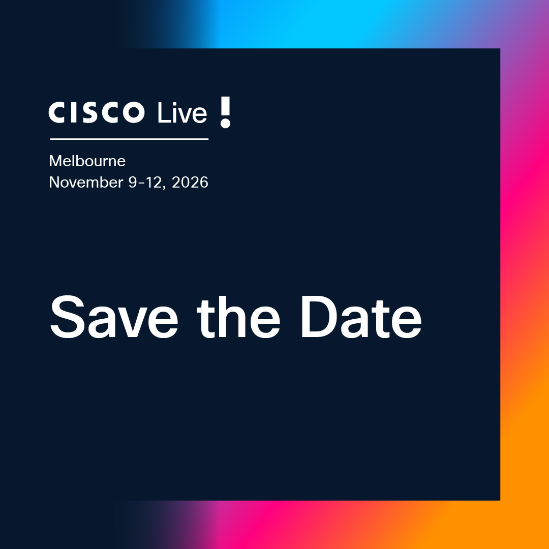 Cisco Live APJC tweet media