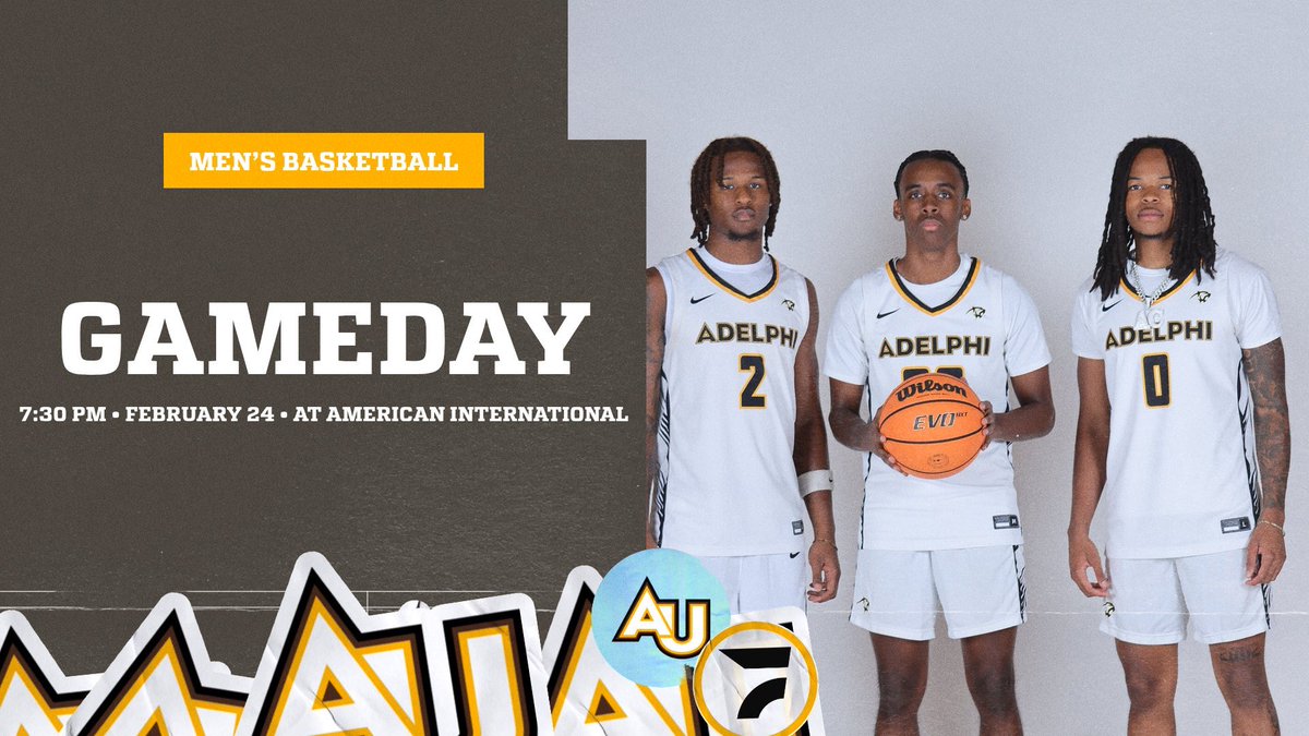 Adelphi Men's Basketball tweet media