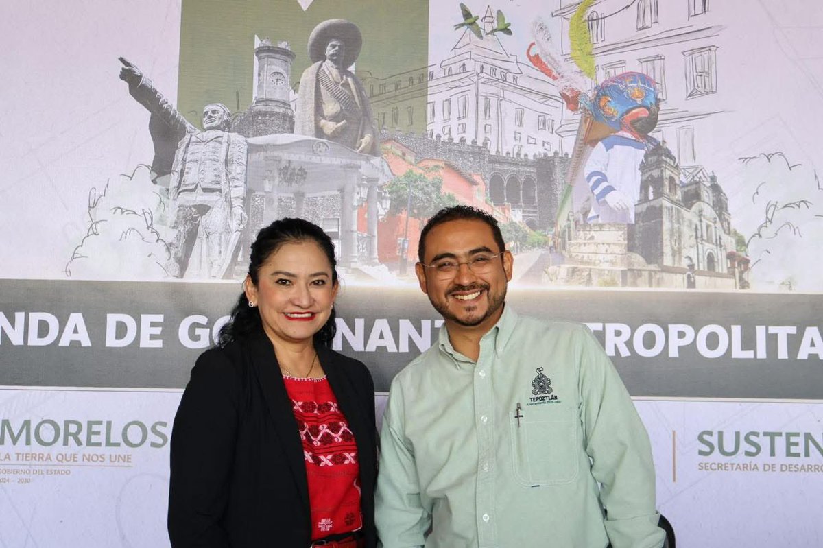 Participamos en la presentación del “Proyecto de Agenda de Gobernanza Metropolitana para el Buen Vivir”, encabezada por la Gobernadora Margarita González Saravia, orientado a impulsar el desarrollo sustentable de la zona metropolitana de Cuernavaca.

#LaTierraQueNosUne