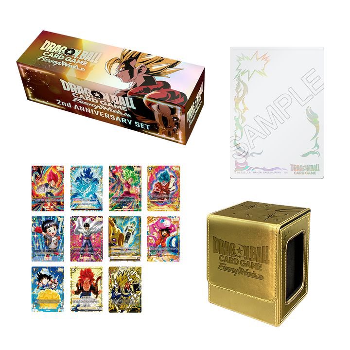 DRAGON BALL SUPER CARD GAME FUSION WORLD 2nd ANNIVERSARY SET $‌89