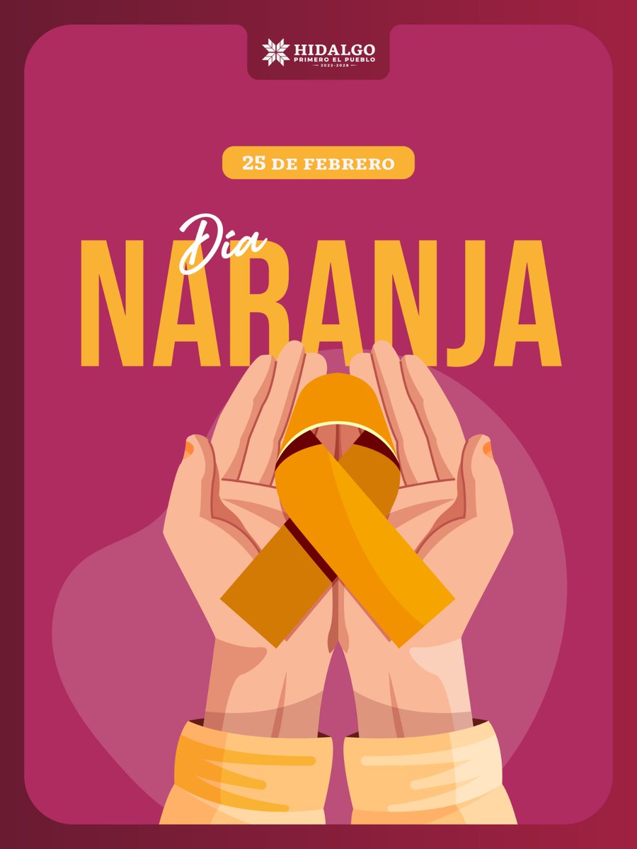 🧡 En el #DíaNaranja reforzamos el compromiso por una vida libre de violencia.
En #Hidalgo, la prevención, la atención y el acompañamiento son acciones permanentes que fortalecemos todos los días para proteger a niñas, adolescentes y mujeres.
#PrimeroElPueblo