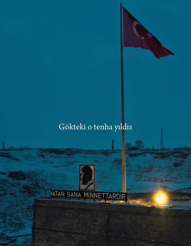Gökteki o tenha yıldız..