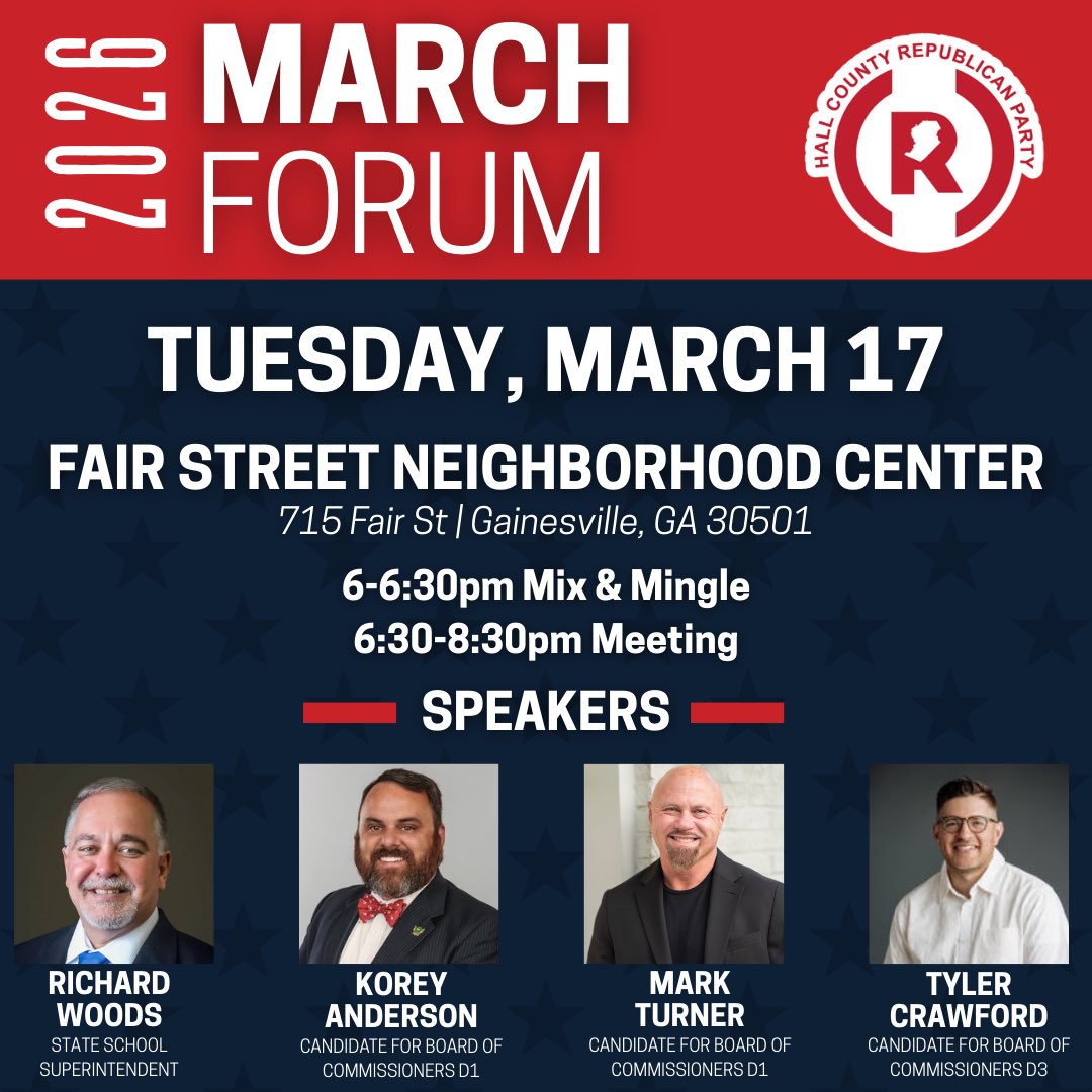 Hall County GOP tweet media