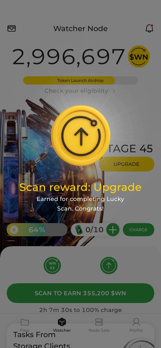 KevinJarvis62's tweet photo. 🚀 Big win on DeNet! My Watcher Node has just detected a file ready for extra copies in the DeNet Storage network, earning me some token rewards!

📱💰 Join with my link and start earning:
https://t.co/VnMM3E5qGh

Enter my code: 0xe4296a689ce27b6a0153cc4acccb292577eed46e https://t.co/QdcsTRdBT9