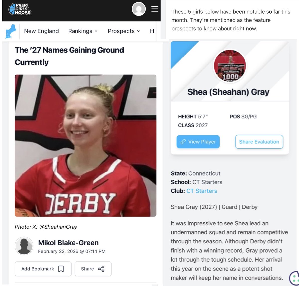 Shea (Sheahan) Gray CT tweet media