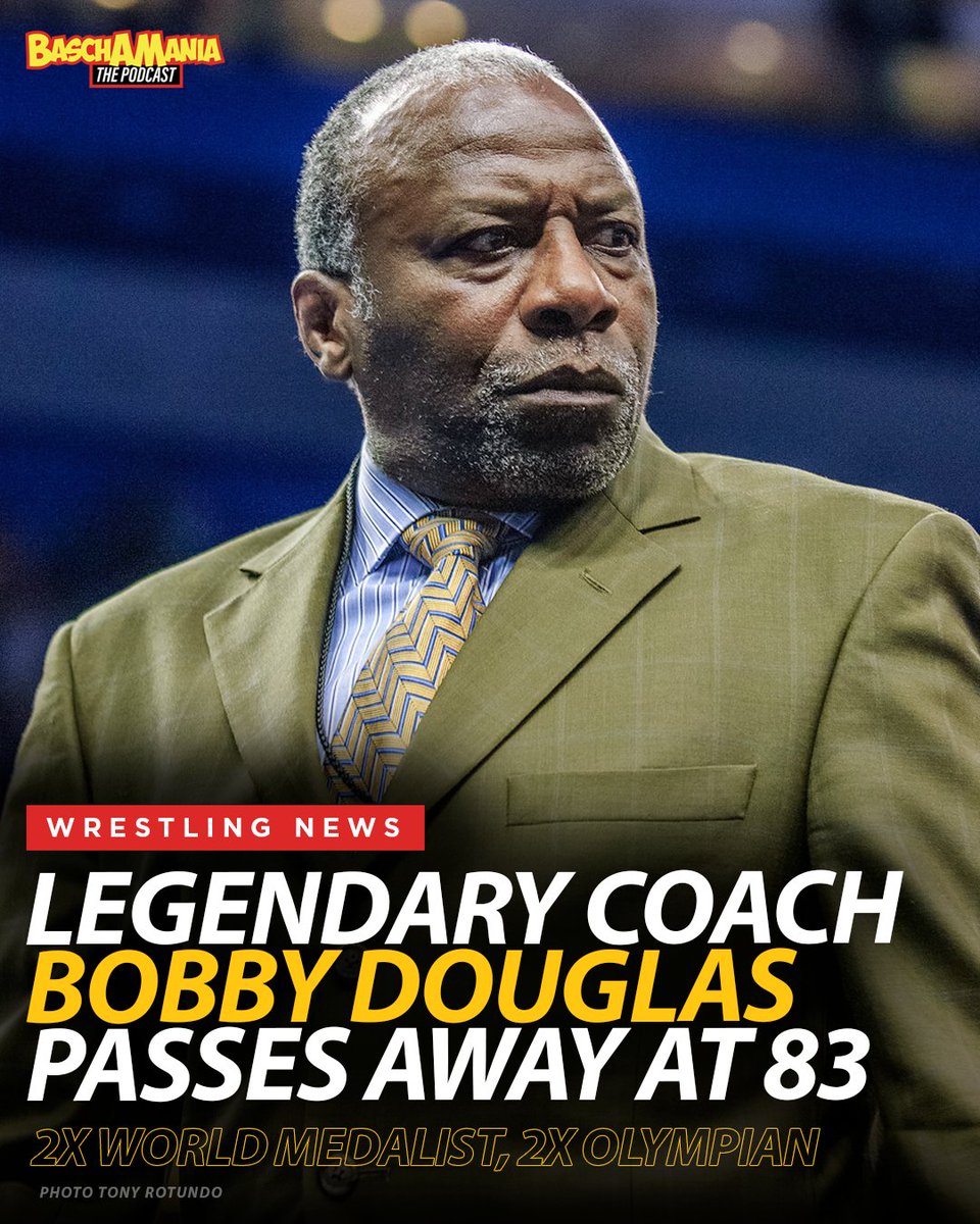 Arizona State has announced that the legendary Coach Bobby Douglas has passed away. 

Douglas coached Arizona State to a team National Championship in 1988 &amp; was also Cael Sanderson's coach when he won Olympic Gold in 2004.

On the mat, Bobby Douglas was a 2x Olympian (1964,