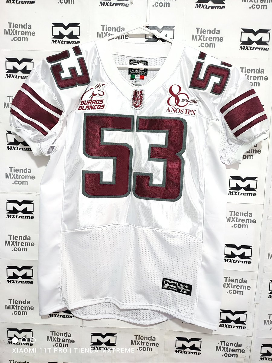 Pedido listo | Jersey Burros Blancos 80 Años IPN
Adquiere el tuyo en tiendamxtreme.com