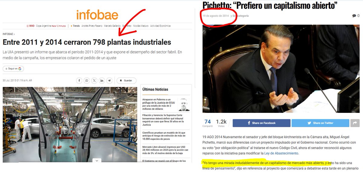 <a href="/MiguelPichetto/">Miguel Ángel Pichetto</a> Me acuerdo como te hiciste bien el pelotudo...como hacés siempre.
En ese momento relinchabas por un capitalismo abierto no?
Tu pasado te condena...
Lo que hicieron ustedes no fue letal?