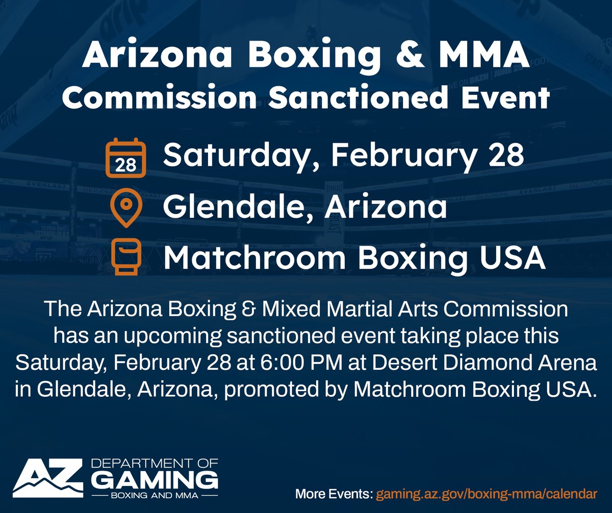 Arizona Department of Gaming tweet media