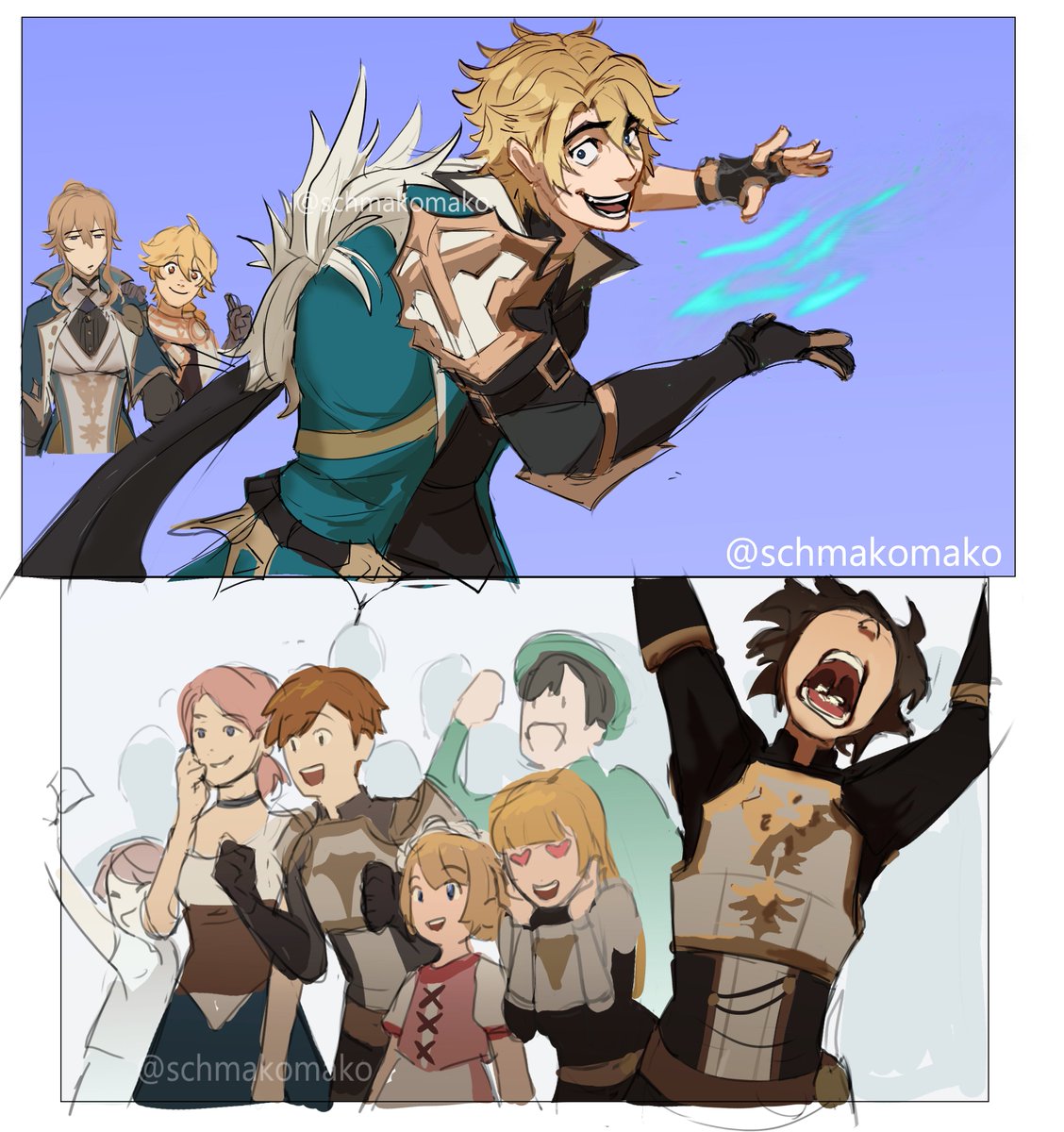 Varka arriving in Mondstadt be like #Varka #GenshinImpact