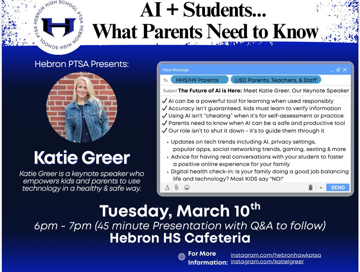 Hebron HS PTSA tweet media