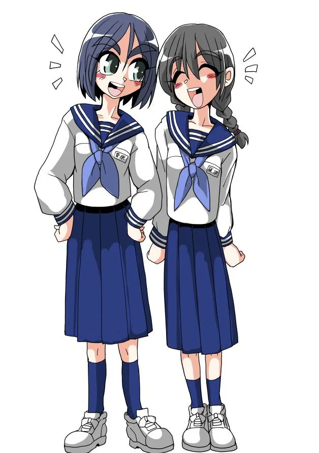 #自分で生み出した一次創作オリジナルキャラを流そう
ともだち 