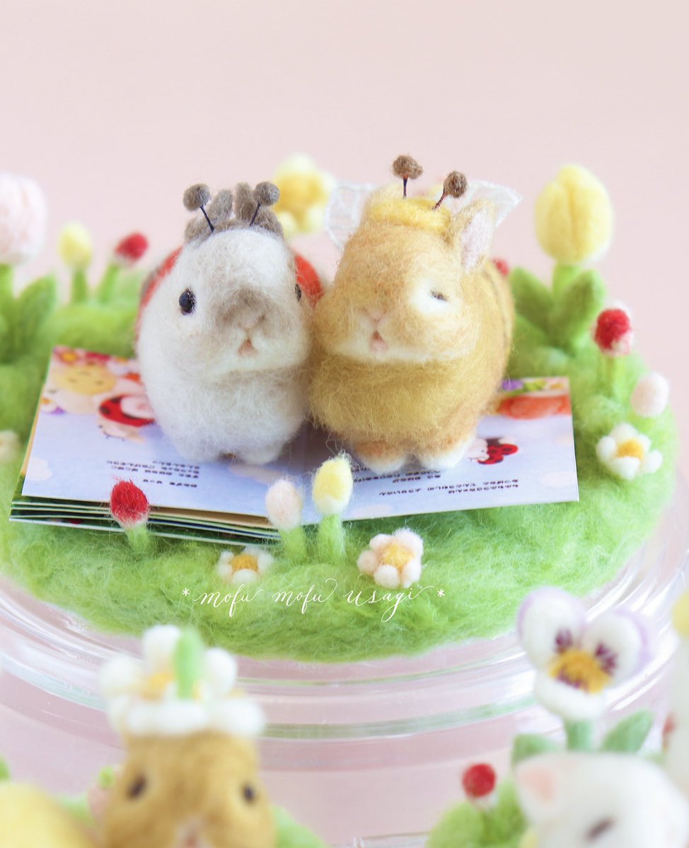 豆本がセットになった小さなジオラマ作品が3種類になりました