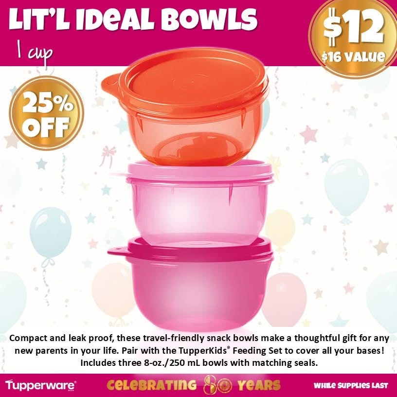 MB_TupParties's tweet photo. Specials Galore! 

Check out all the awesome specials and limited time items available now! But don’t wait! Once they are gone, they are gone for good! 

Don’t have #FOMO! Order yours now at 👇 
https://t.co/SYfYnMWkI7

#Tupperware #TupperwareDeals #Sales https://t.co/DyIuae5tmT
