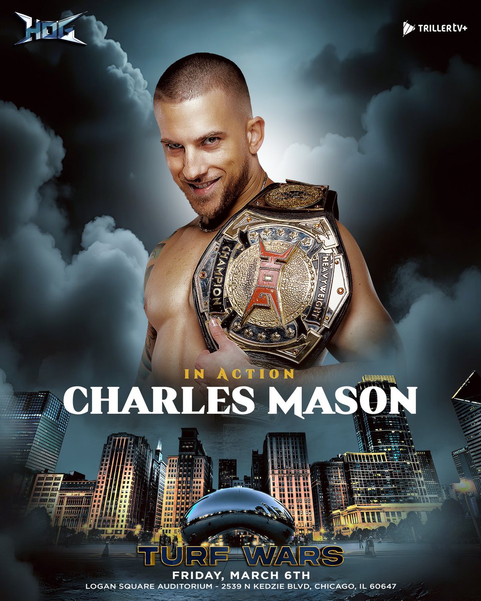 HOGwrestling's tweet image. CHICAGO

The Root Of All Evil and your HOG Heavyweight Champion @CharlesMas0n will be in the house at #TurfWars !

Get your tickets now! ⬇️

tickettailor.com/events/houseof…