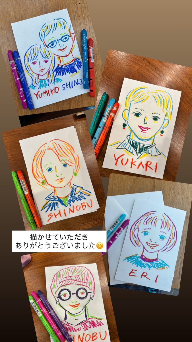 hanna_iwanuma33's tweet photo. 2/3から続いたepic viewでの展示も、今日で在廊ラストです。長いようであっという間、感慨深い時間でした。

本日も在廊しています。 似顔絵も描きますので、ぜひふらっと遊びに来てください ☺️

#stillblue
#やり切るぞ https://t.co/3xzYTKqSCo