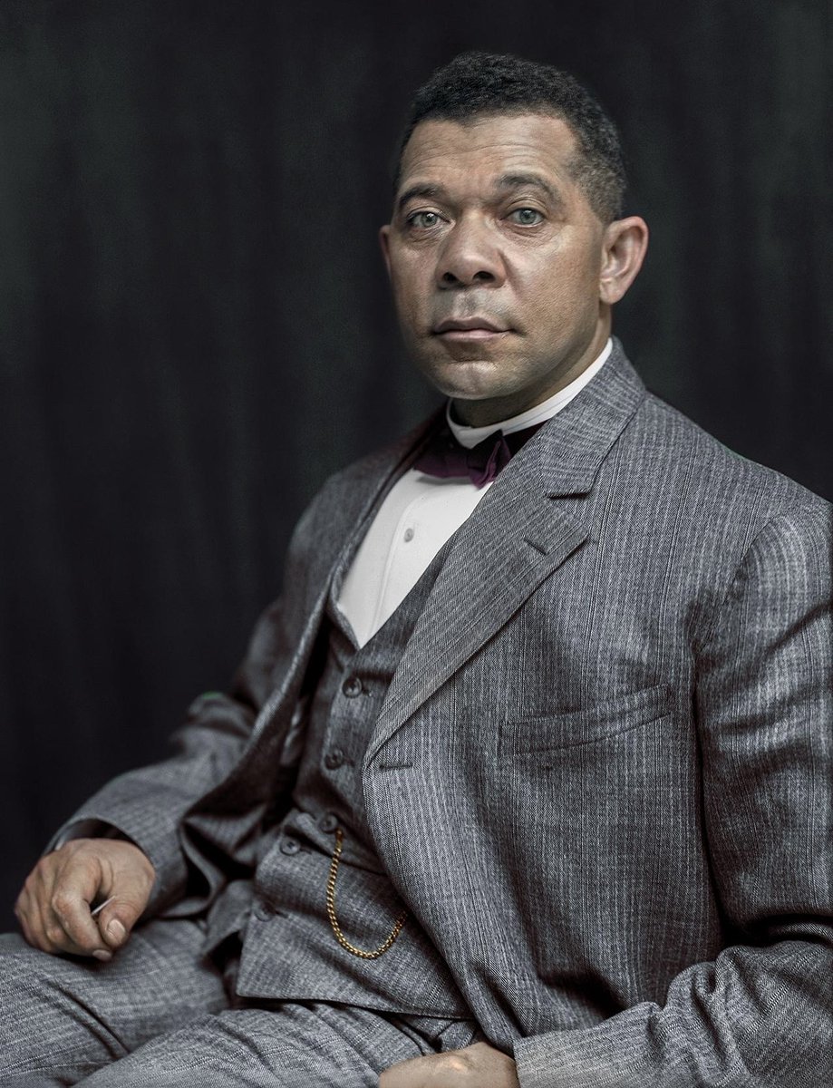 MSGOP's tweet photo. The @MSGOP takes a moment to recognize & honor Booker T. Washington. Born a slave in southwest Virginia, April 5th 1856. Unknown to most people today is this civil rights leader was a staunch Republican. He detested the Democratic Party's racist policy agenda.

After years working as a miner, Washington studied at Hampton Institute & Wayland Seminary. He then taught at Hampton. In 1881, that school's president recommended him for principal of the Tuskegee Institute, being established in Alabama to prepare African-Americans for teaching careers. With the support of Republican philanthropists, notably Julius Rosenwald, Tuskegee thrived & became a university.

In 1895, a former Republican Governor of Georgia invited him to address the Cotton States & International Exposition. His Atlanta Compromise speech, at the height of the lynching mania, called on Democrats to ease their repression in return for Blacks focusing on practical education & upward mobility. As a southerner, Washington recognized the futility of challenging the white supremacist Democrats, that struggling for political rights was not only pointless, but could be suicidal.

President William McKinley looked to Booker T. Washington for advice on federal appointments in the South. President Theodore Roosevelt made history by inviting him to dinner at the White House. President William Howard Taft also met with him to discuss social issues. #BlackHistoryMonth
@MinorityMSGOP