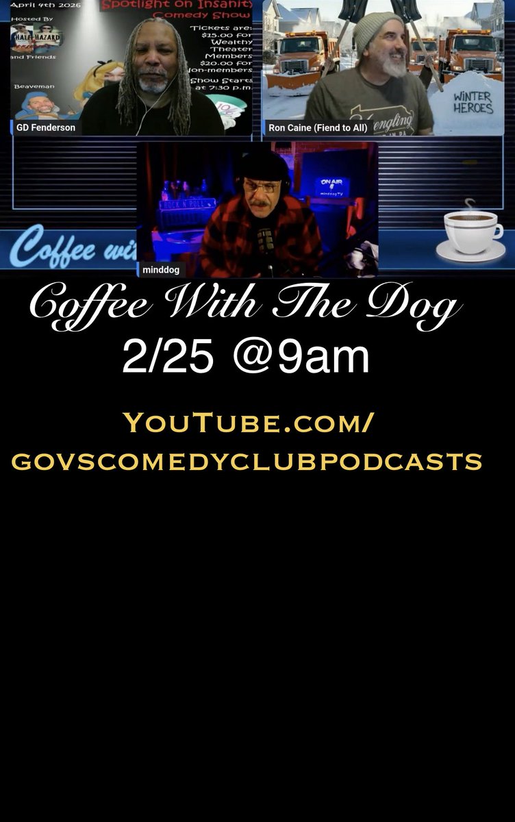 Govs Comedy Club podcasts tweet media