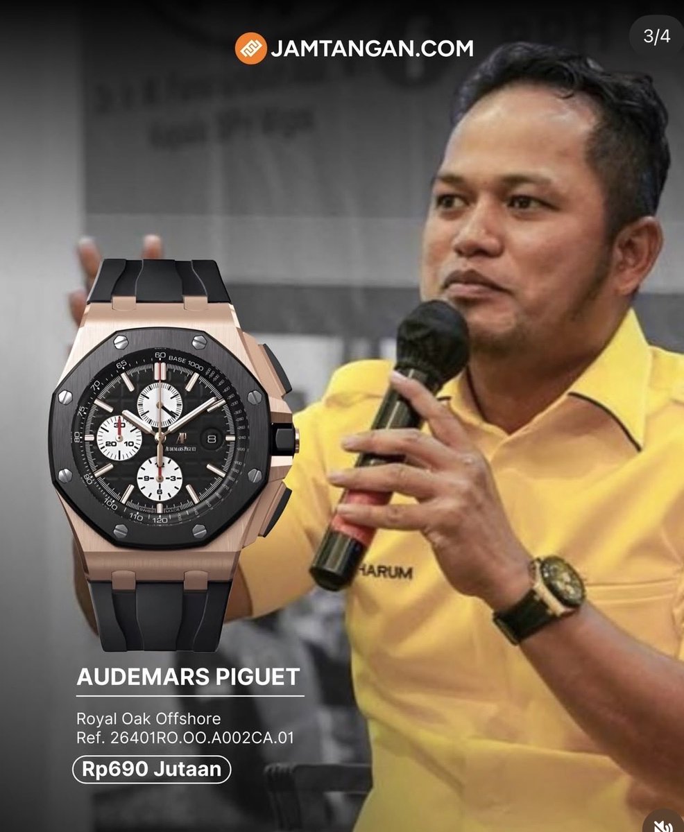 Gub Kaltim nih bos. 

Boleh tanya, itu beli jam tangan duitnya halal ga? 

2,5 M. 😳