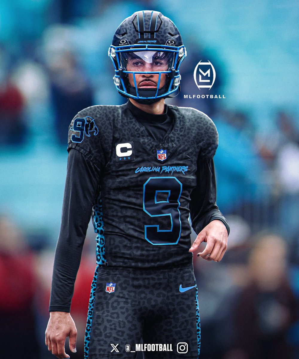 THOUGHTS ON THESE CAROLINA #PANTHERS SPECIAL EDITION ALL-BLACK UNIFORMS WITH TEAL ACCENT…? 

👀👀👀

Exclusive first look at them in a true Panther uniform: