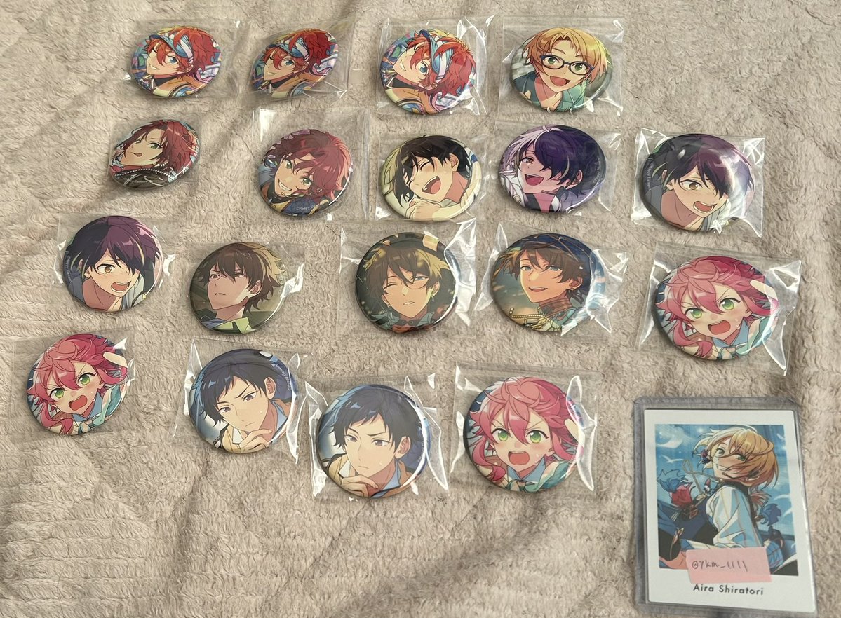 交換】あんスタ コレクション缶バッジ コレ缶 テーマスカウト 譲