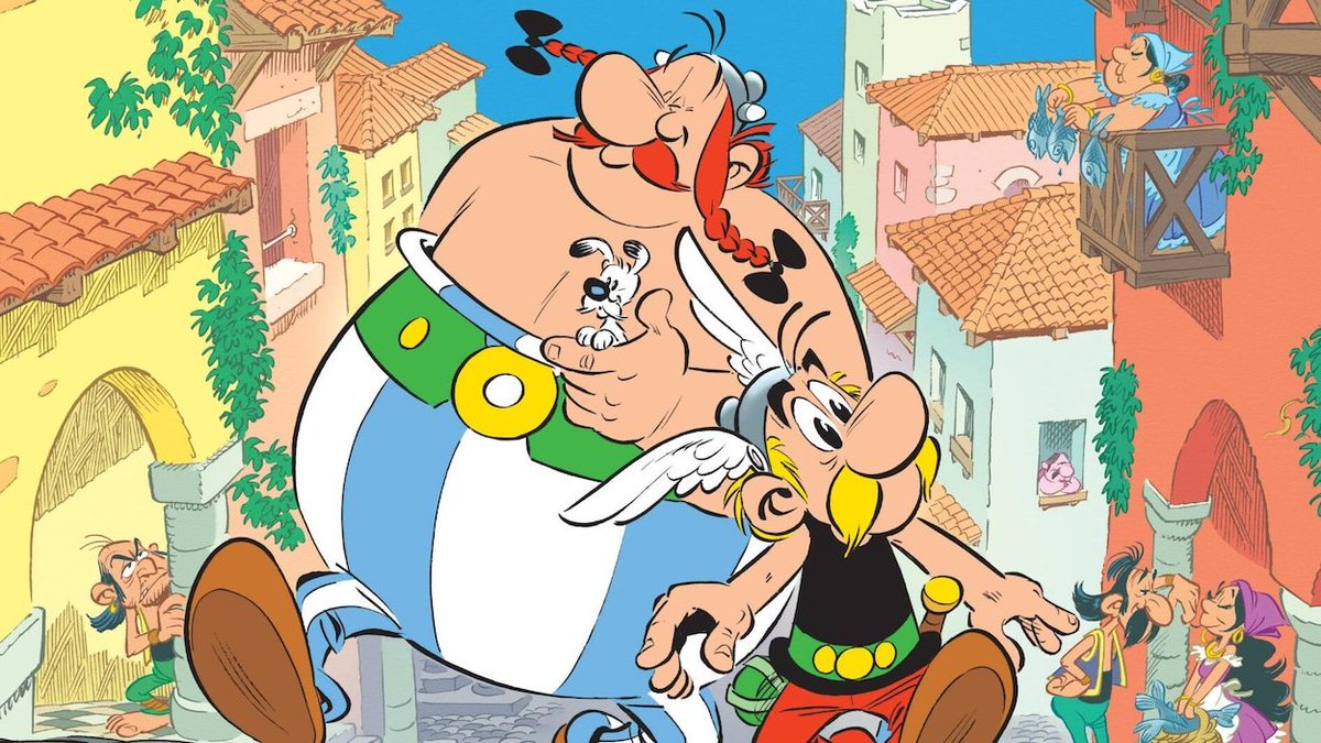 T'arrives au village d'Asterix 
Et ça t'appelle " Asterix &amp; Obelix " 
Tsais le mec qu'a pas compris