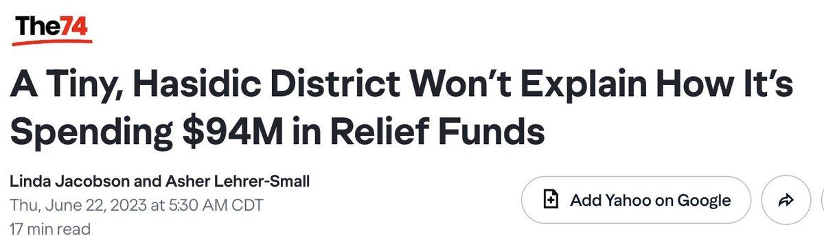 This is the superintendent of the Kiryas Joel School District... I wonder why he wouldn't want me making a video about his community 🤔