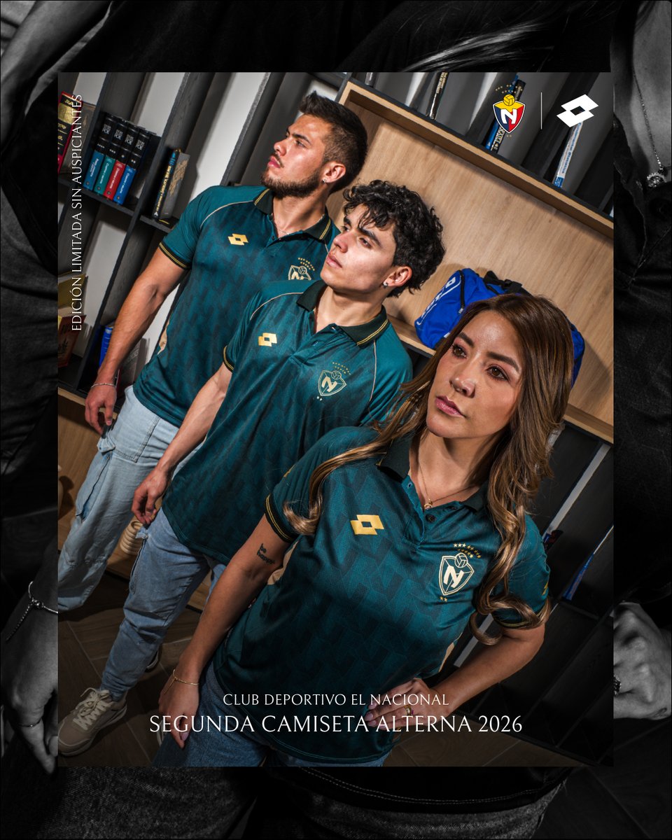 kaosportec's tweet photo. Una camiseta que representa la herencia de valentía, compromiso y un legado que trasciende generaciones.

Segunda Camiseta Alterna del Club Deportivo El Nacional.

#kaosport #lottosport #elnacional #futbol https://t.co/ds1YJW6LrF