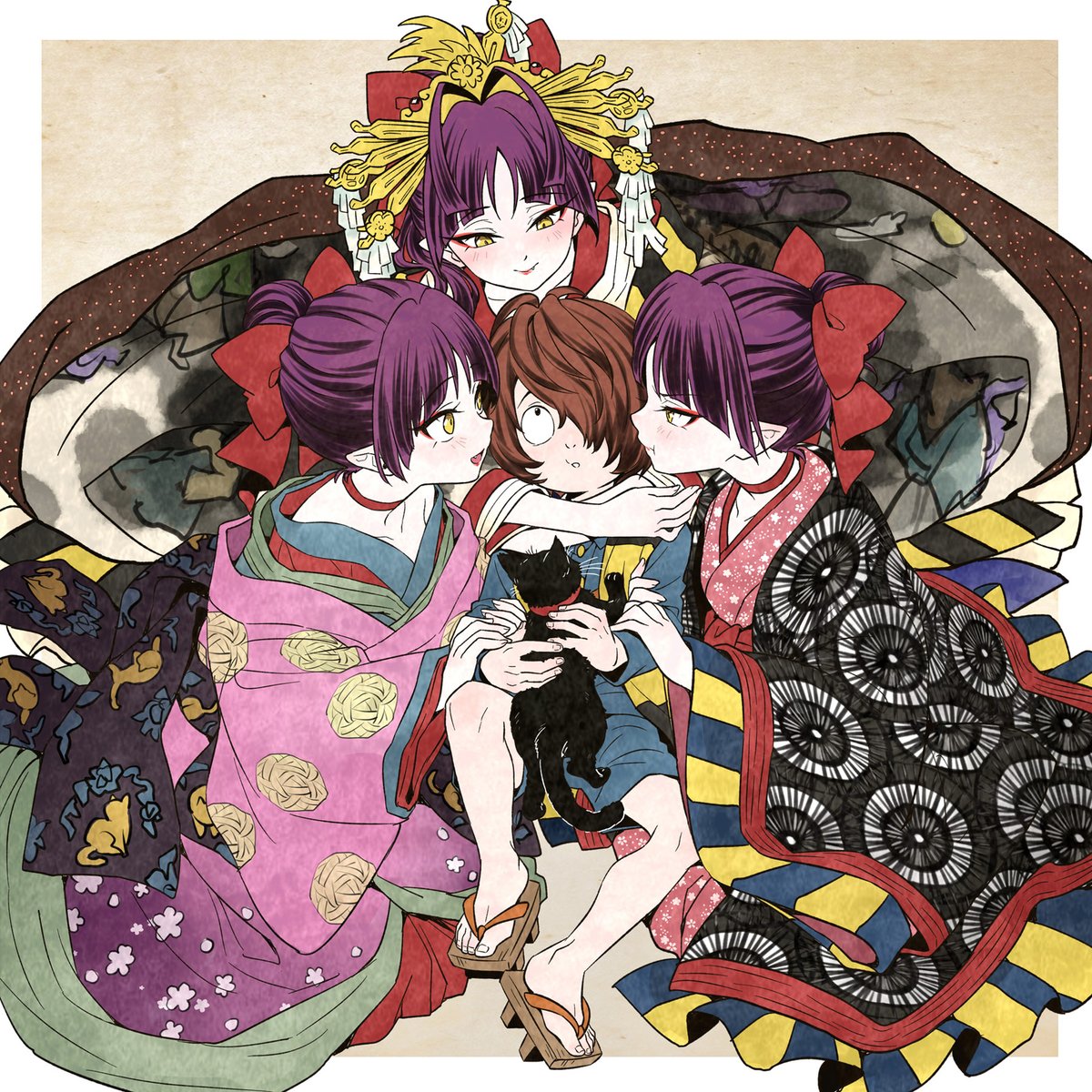 浮世絵キタネコ