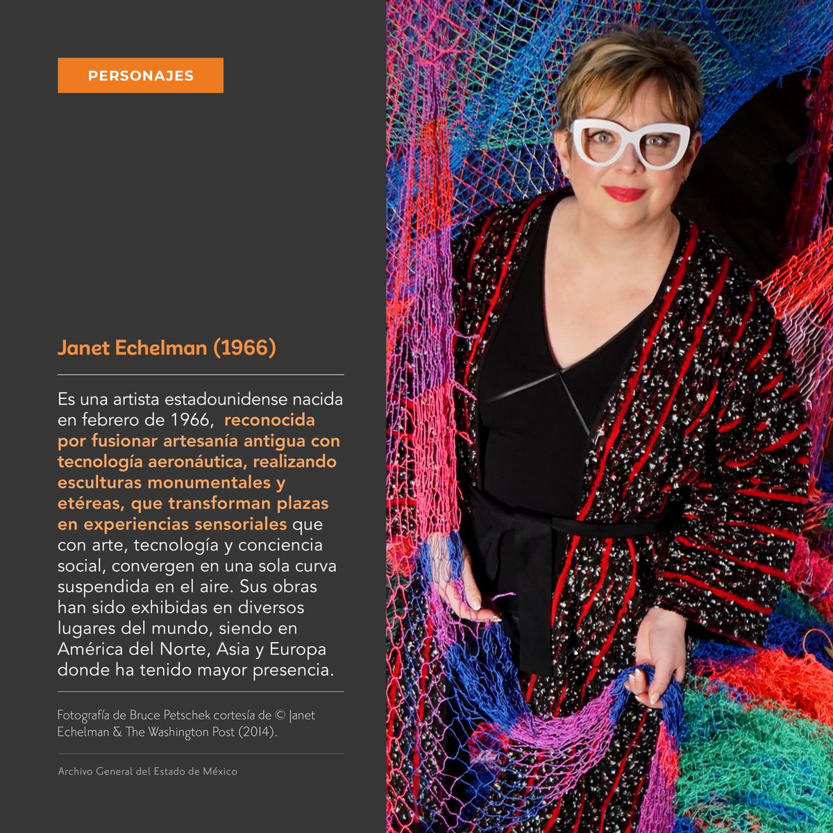 agem_mex's tweet image. En este mes de lucha y resiliencia, “Doblando el arco” de @JanetEchelman condensa la voz y la #JusticiaSocial, con una #obra que se convierte en una #metáfora aérea, donde un arco flexible sugiere que la historia se inclina cuando muchas manos tiran en la misma dirección.
#AGEMÉX