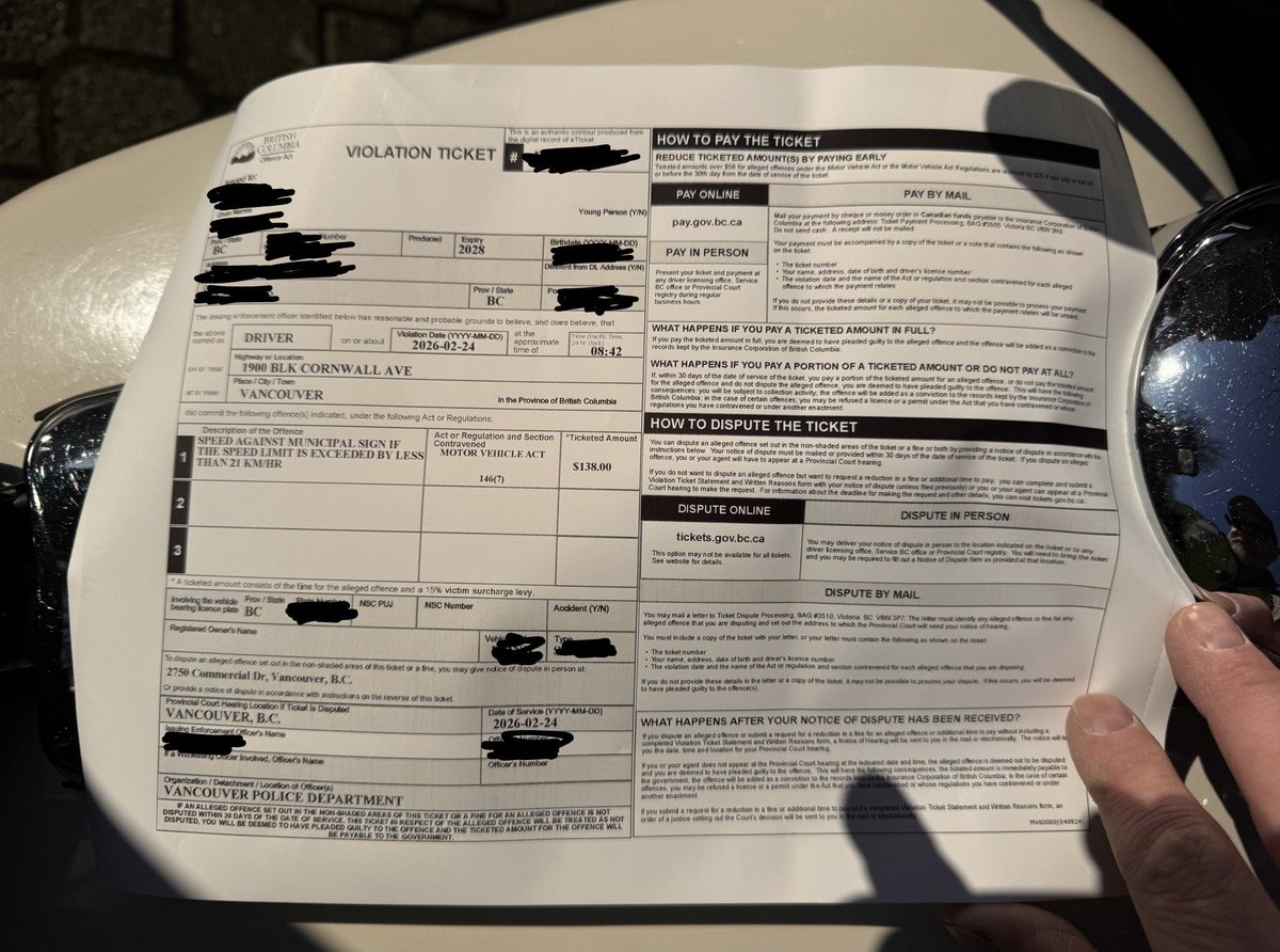 VPD Traffic Section tweet media