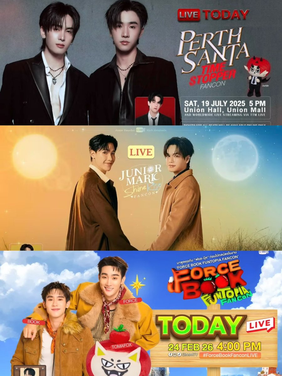 แก๊งสายรหัสมีแฟนคอนครบทุกคู่แล้วนะ แงงมีนํ้าตาจำนวนมากเลยแหละ ㅠㅠ 🥺🤍

#JuniorMark #PerthSanta #forcebook