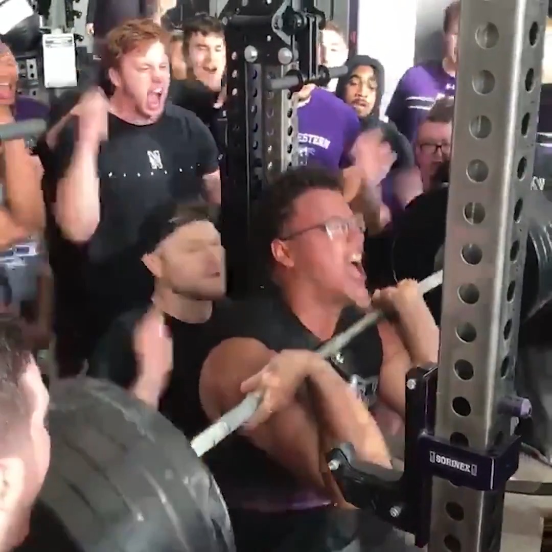 ur annual reminder that rashawn can front squat 495 pounds