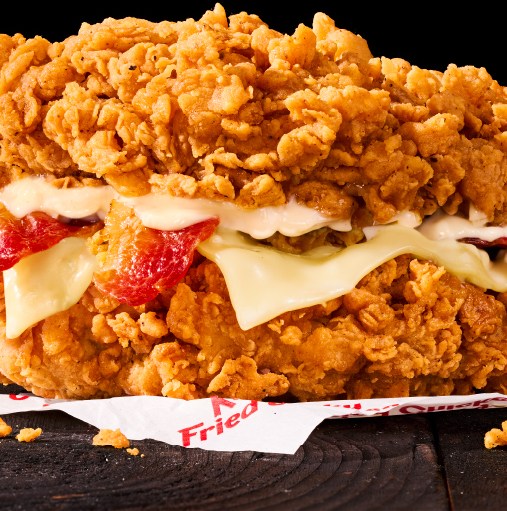 HeelWebster's tweet photo. @kfc when is this coming back into my life? #doubledown https://t.co/OEPI2sslpT