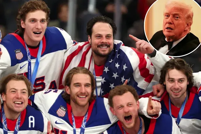 BIG SHOUTOUT to the US Men's Hockey Team members who REFUSED Trump's invitation to The White House and State of The Union:
Kyle Connor 
Jake Guentzel 
Brock Nelson 
Jackson LaCombe 
Jake Oettinger
4 out of 5 of them are from Minnesota. 💪

#amandaagerd