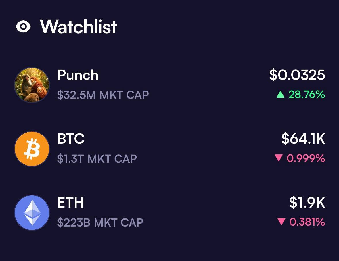 moonshot's tweet photo. Punch leaving the entire market in the dust https://t.co/7y3oRCBy0o