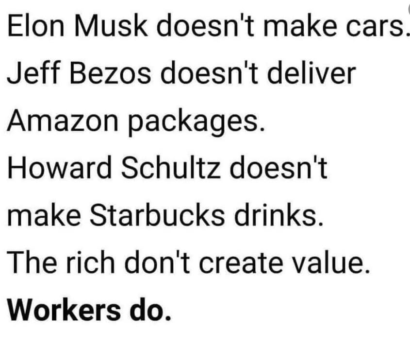 teamsters688's tweet image. #Workers create the wealth, billionaires hoard it. #1u #Teamsters #UnionStrong