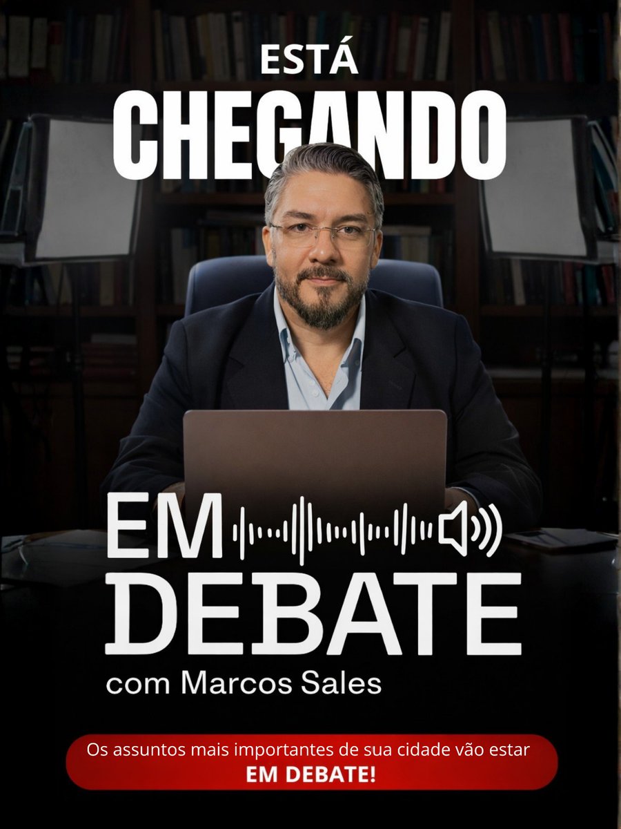 📢 A sua cidade não cabe em meia dúzia de comentários na internet.

Vem aí um podcast pra falar sério sobre o que realmente mexe com a sua vida: política, sociedade, cultura, bastidores e decisões que impactam o seu dia a dia.

Em breve toda a Paraíba vão estar EM DEBATE.