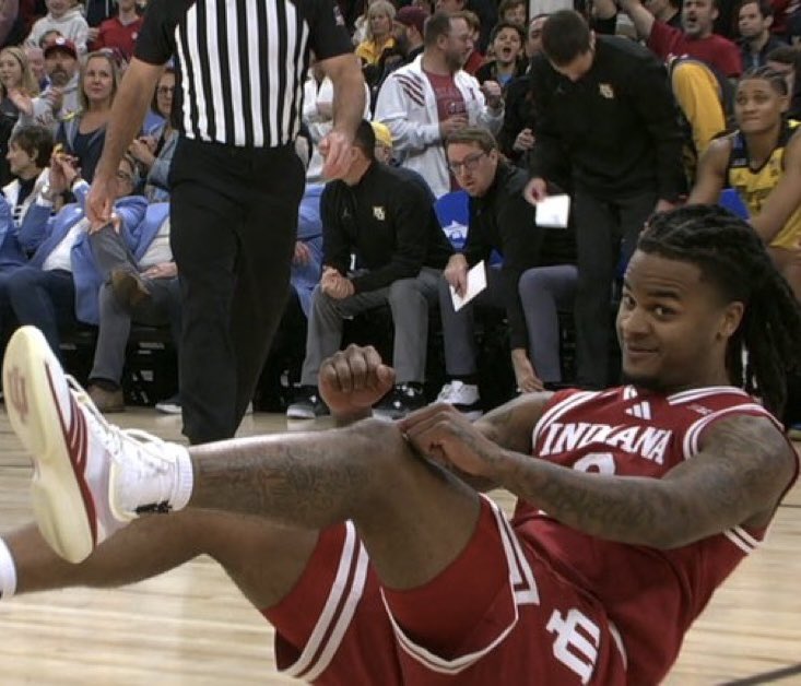 He’s a bad man #iubb