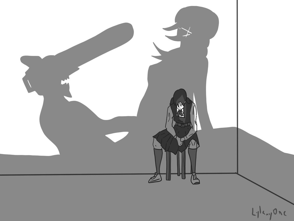 LylanyOne's tweet photo. Asa watching what's Yoru doing with her body

#chainsawman #csm230 #Possession https://t.co/qurkIeqUgx