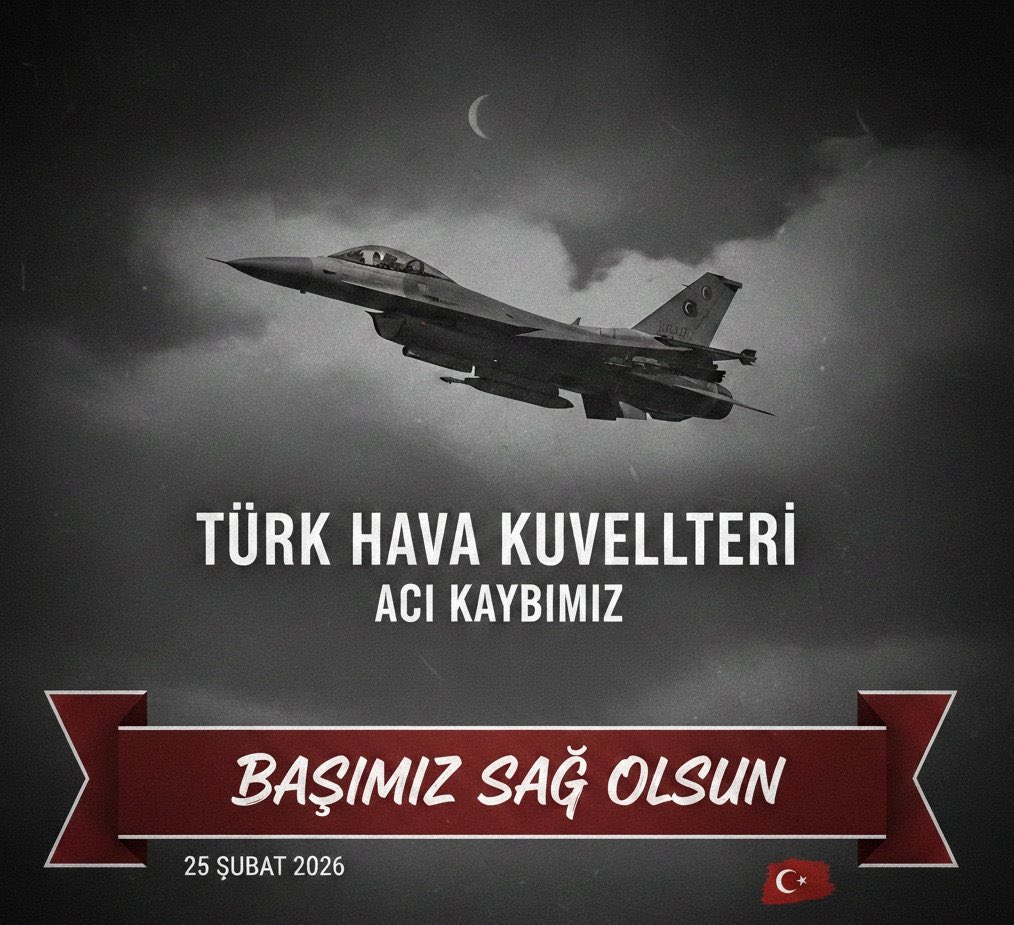 kursatmican's tweet photo. Balıkesir 9. Ana Jet Üssü Komutanlığı filosuna ait F-16 uçağının görev uçuşu sırasında kaza kırıma uğradığını ve bir pilotumuzun şehit olduğunu derin bir üzüntüyle öğrenmiş bulunuyoruz.
Şehit olan kahraman pilotumuza yüce Allah’tan rahmet, kederli ailesine, Türk Silahlı Kuvvetlerimize, sabır ve başsağlığı diliyorum.    

Aziz milletimizin başı sağ olsun🇹🇷
