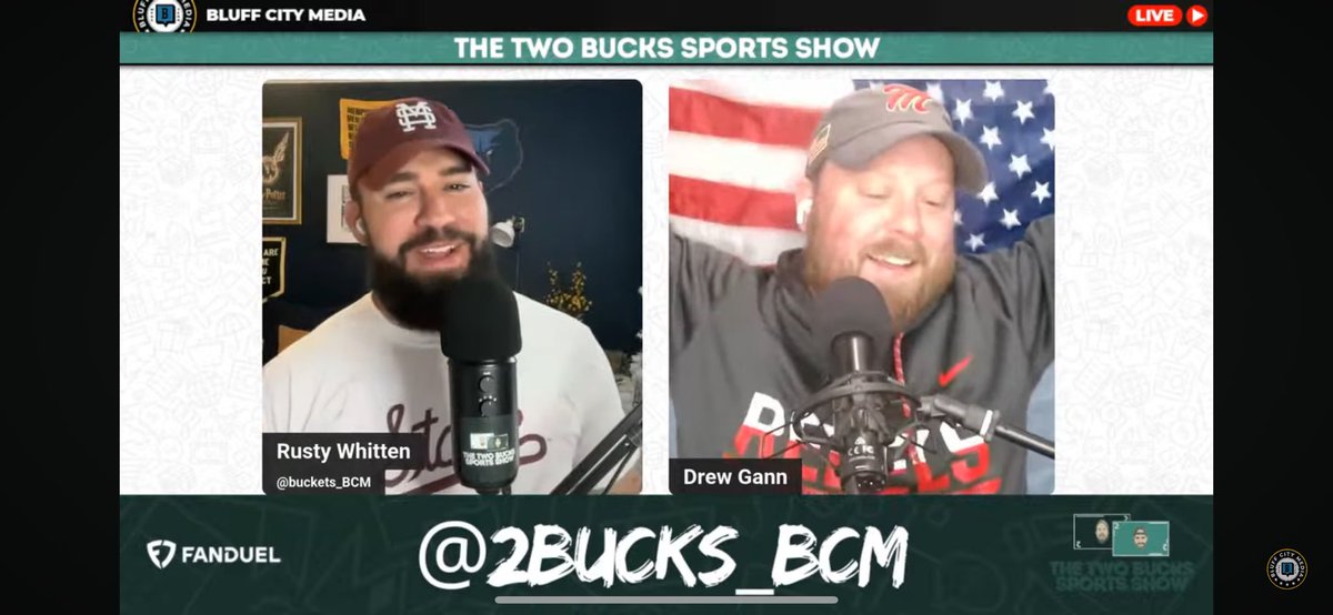 Two Bucks Sports Show tweet media