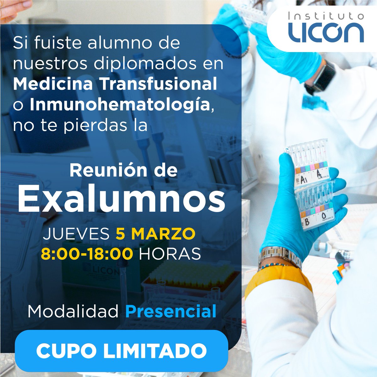 Si aún no te has inscrito a la Reunión de Exalumnos LICON, este es el momento.

⏳ Últimos lugares disponibles
es.research.net/r/Taller-Exalu…