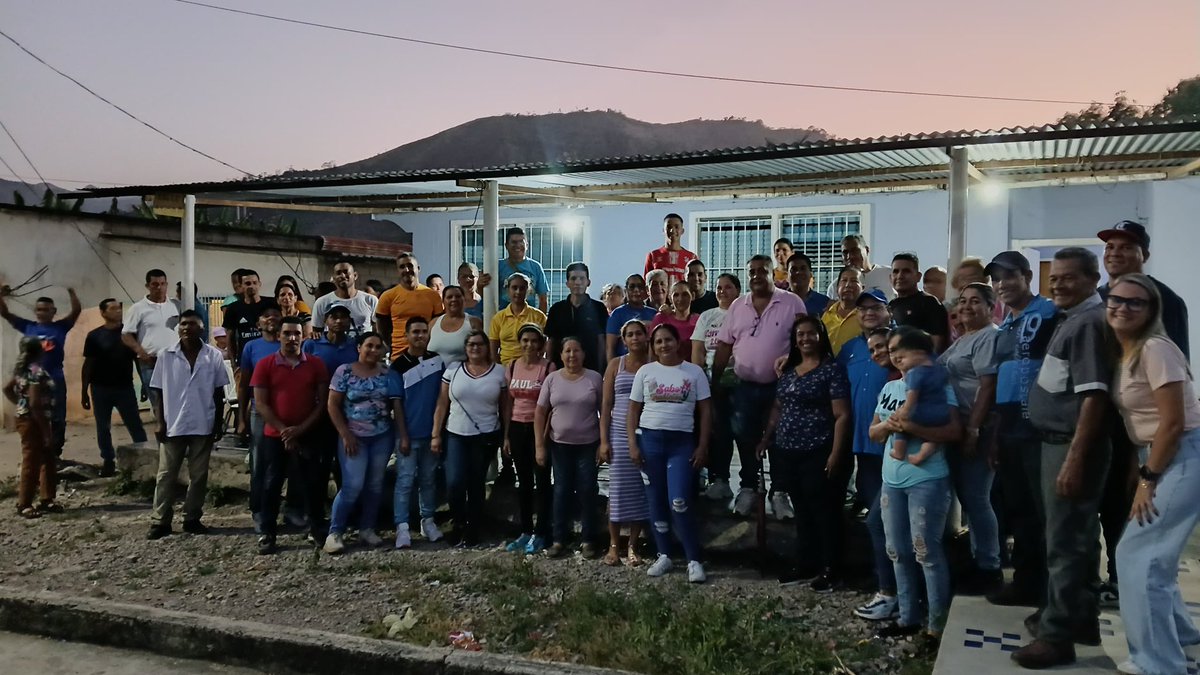 24 Feb | Conversatorio con nuestras estructuras políticas en el sector Sabaneta - El Rincón , Parroquia San Francisco, Municipio Acosta. ¡Seguimos!